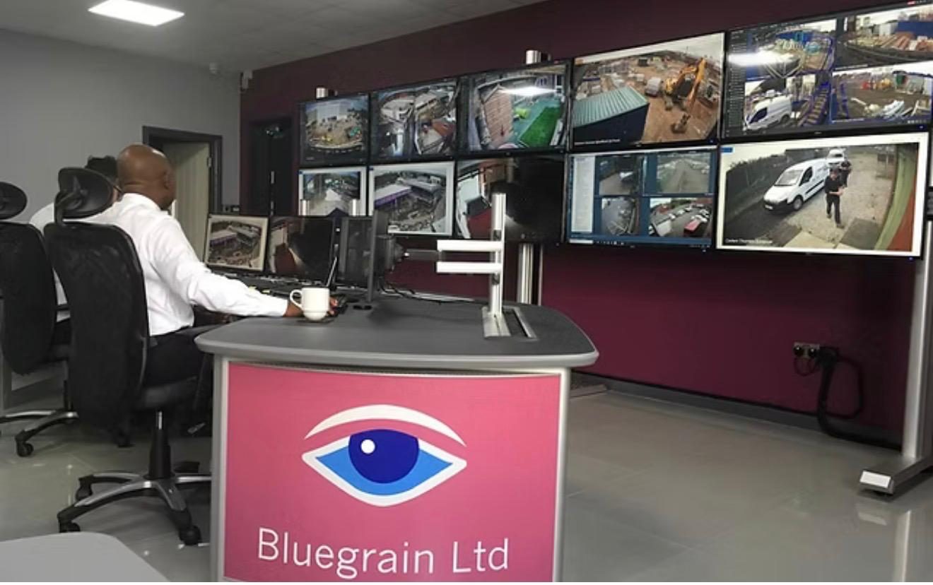 Bluegrain 24/7 CCTV control room